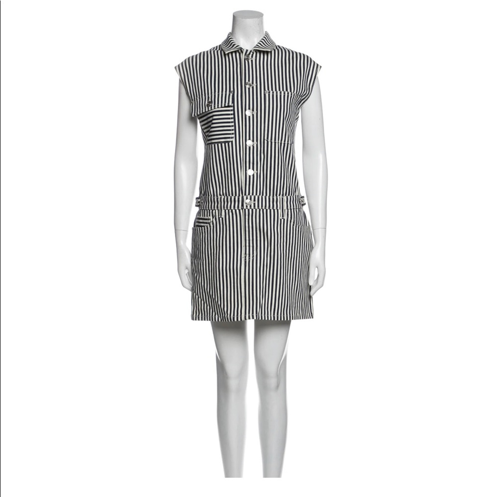 CURRENT/ELLIOTT
Striped Mini Dress 
Size: L
$85.00